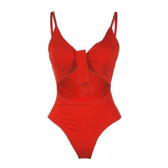 Red One Piece - Picture 2 of 3